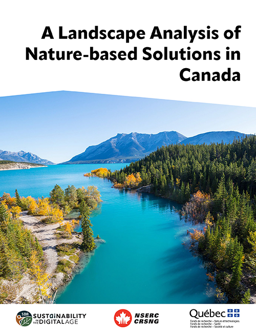 Report cover for A Landscape Analysis of Nature-based Solutions in Canada
