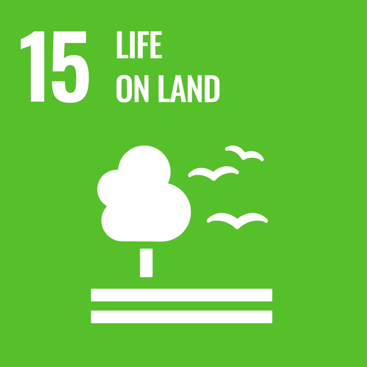 Icon: SDG 15 - Life on land